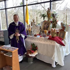 Father Keane at Our Lady of Lourdes